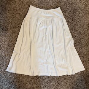 Vintage White 100% Cotton Skirt